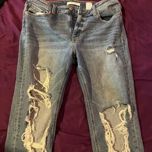 Boyfriend distressed jeans size 13
